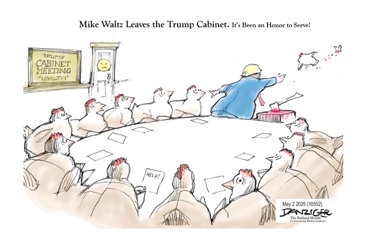 Jeff Danziger by Jeff Danziger on Sat, 03 May 2025