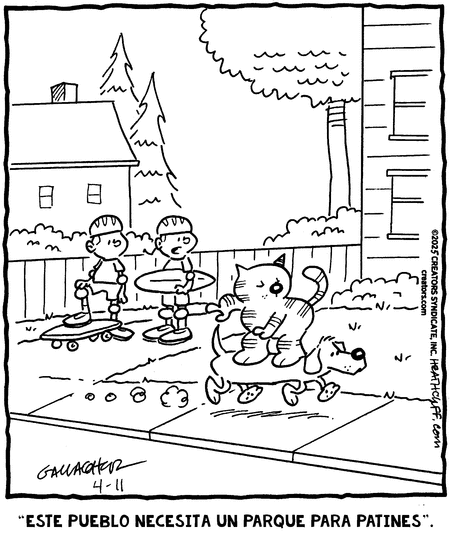Heathcliff en Español by Peter Gallagher and George Gately on Fri, 11 Apr 2025