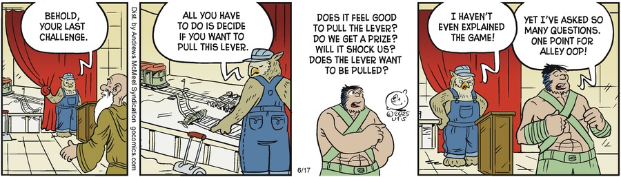 Alley Oop by Jonathan Lemon and Joey Alison Sayers on Tue, 17 Jun 2025