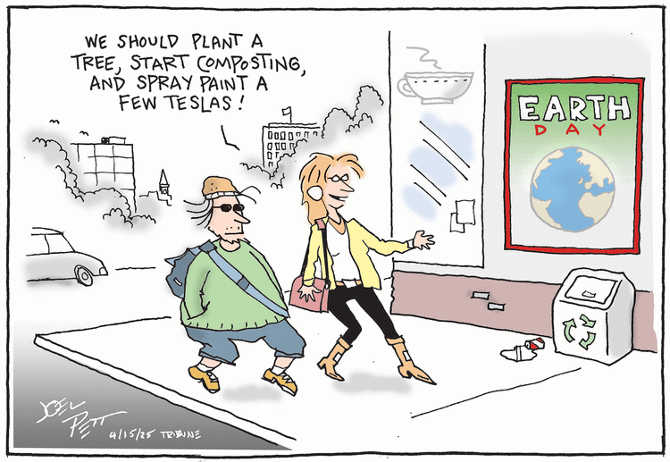 Joel Pett by Joel Pett on Tue, 15 Apr 2025