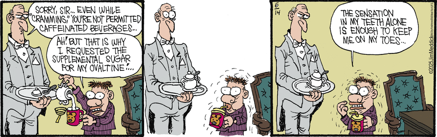 Monty by Jim Meddick  on Sat, 14 Jun 2025