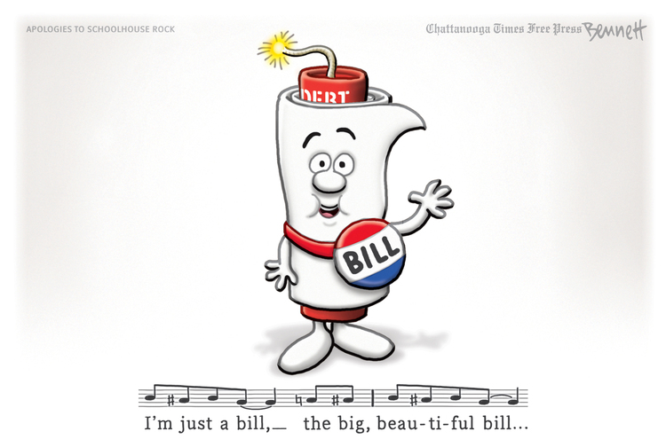 Clay Bennett by Clay Bennett on Fri, 23 May 2025
