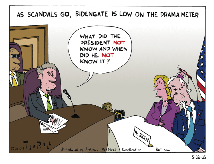 Ted Rall by Ted Rall on Mon, 26 May 2025