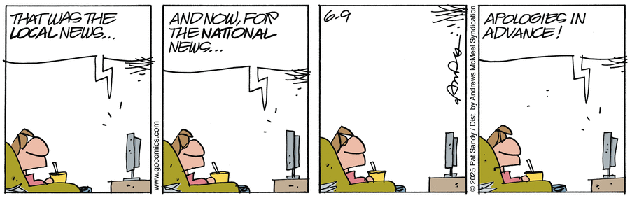 Next Door Neighbors by Pat Sandy on Mon, 09 Jun 2025