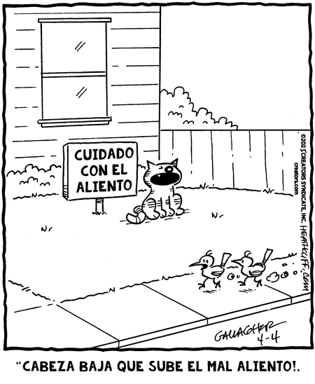 Heathcliff en Español by Peter Gallagher and George Gately on Fri, 04 Apr 2025