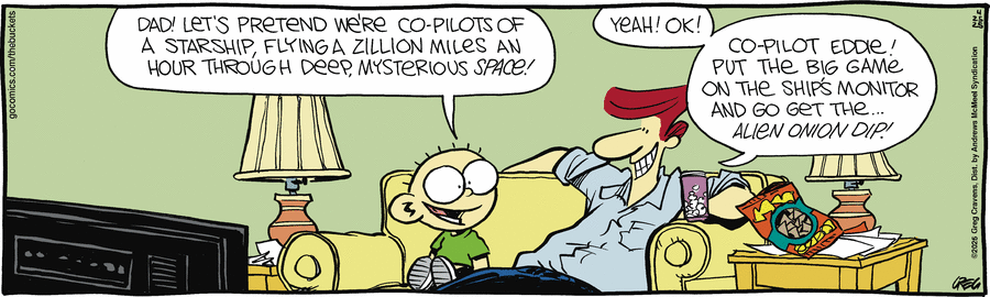 The Buckets by Greg Cravens  on Fri, 25 Apr 2025
