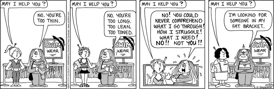 Cathy by Cathy Guisewite on Sat, 31 May 2025