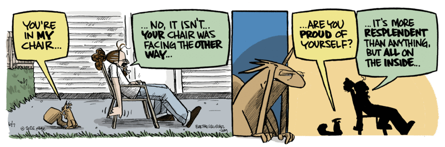 Bob the Squirrel by Frank Page on Sat, 07 Jun 2025