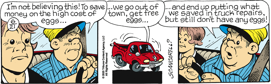 Gasoline Alley by Jim Scancarelli on Sat, 21 Jun 2025