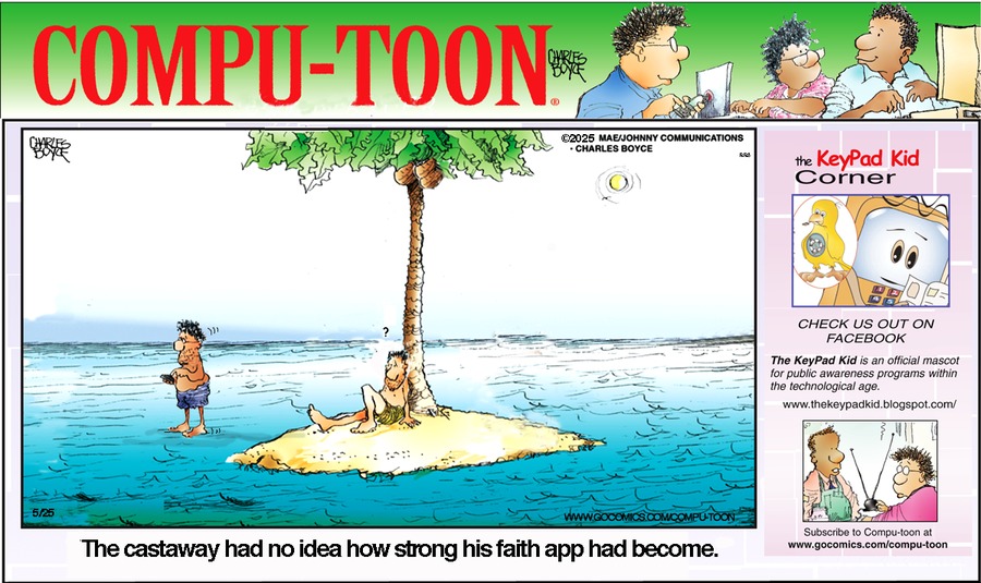 Compu-toon by Charles Boyce on Sun, 25 May 2025