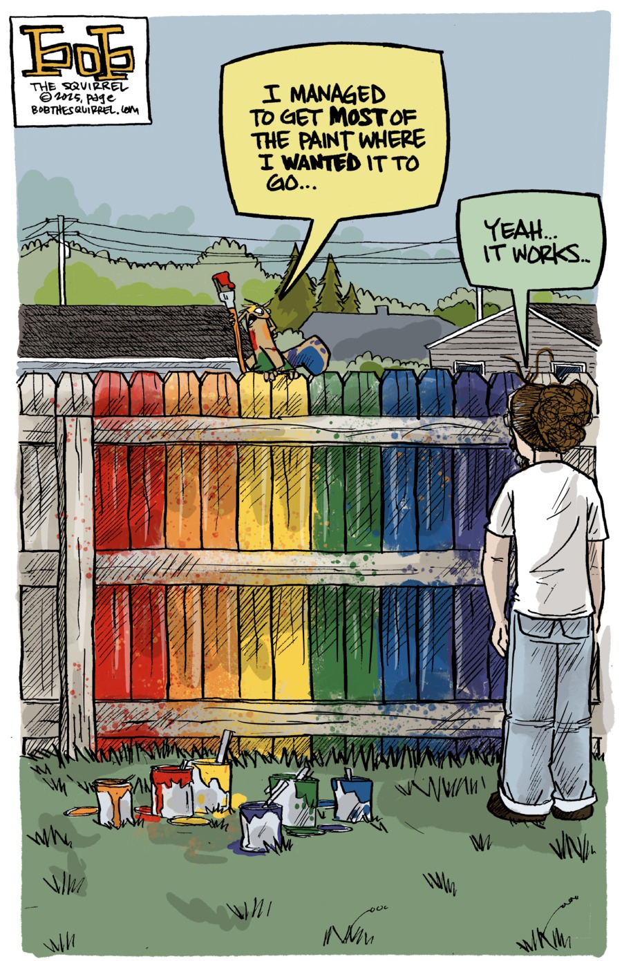 Bob the Squirrel by Frank Page on Sun, 08 Jun 2025