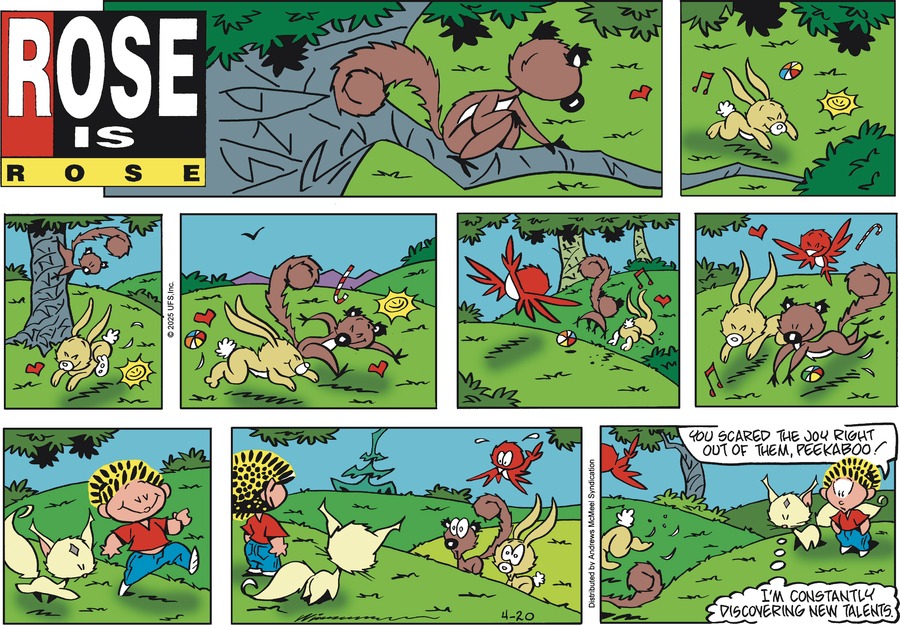 Rose Is Rose by Don Wimmer and Pat Brady on Sun, 20 Apr 2025