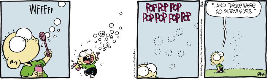 The Buckets by Greg Cravens  on Mon, 21 Apr 2025