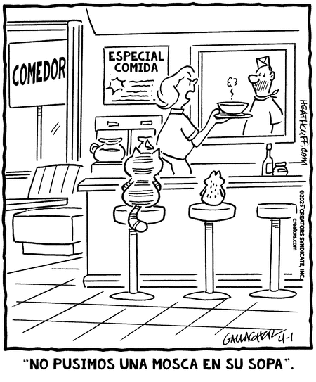 Heathcliff en Español by Peter Gallagher and George Gately on Tue, 01 Apr 2025