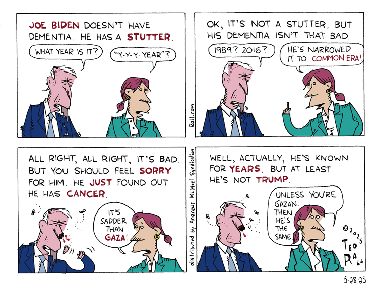 Ted Rall by Ted Rall on Wed, 28 May 2025
