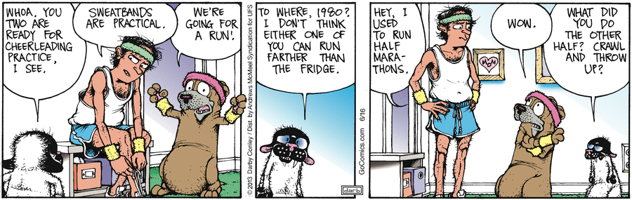 Get Fuzzy by Darby Conley on Mon, 16 Jun 2025