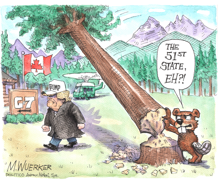 Matt Wuerker by Matt Wuerker on Mon, 16 Jun 2025