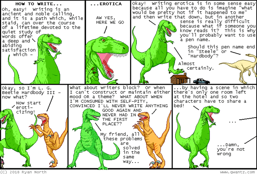 Dinosaur Comics by Ryan North on Wed, 21 May 2025