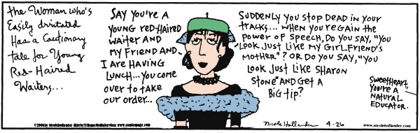 Sylvia by Nicole Hollander on Sat, 24 May 2025