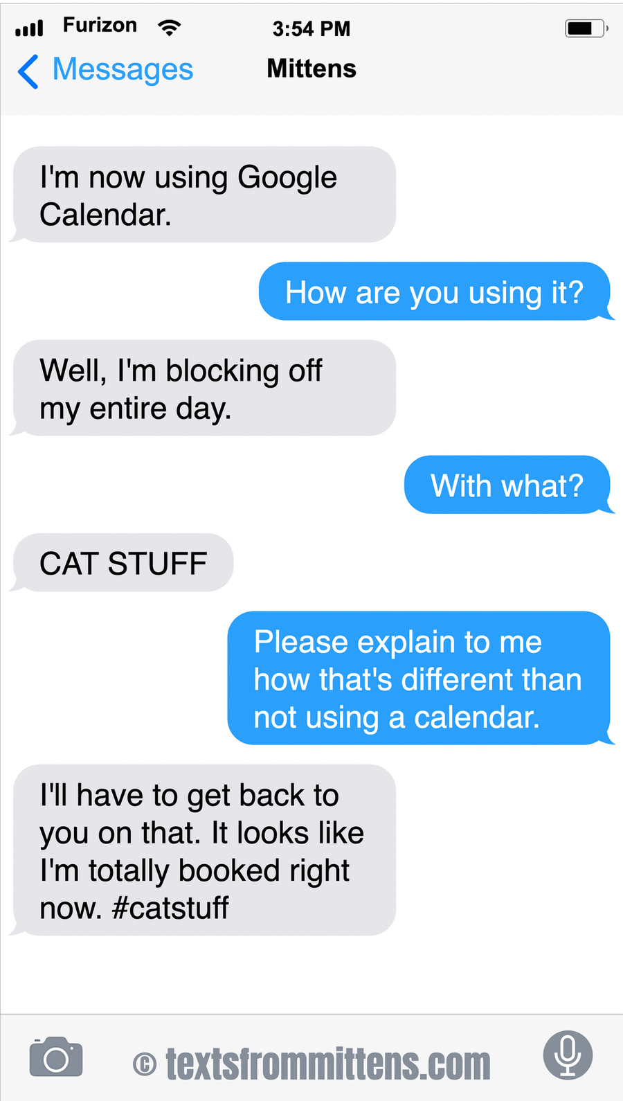 Texts From Mittens by Angie Bailey on Sat, 14 Jun 2025