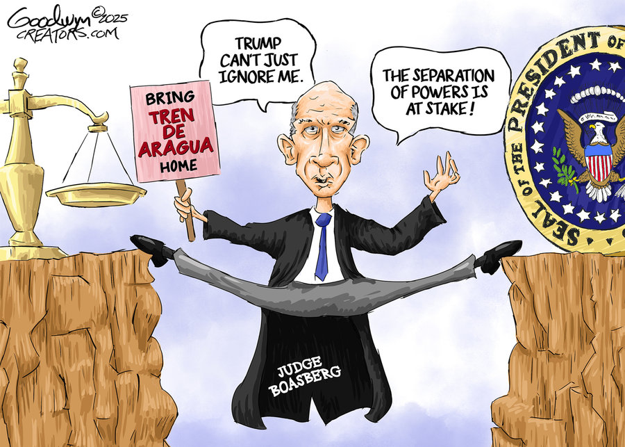Al Goodwyn Editorial Cartoons by Al Goodwyn for Fri, 18 Apr 2025
