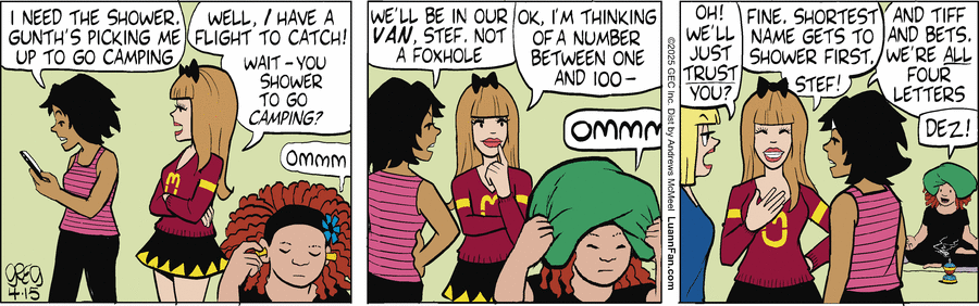 Luann by Greg Evans and Karen Evans on Tue, 15 Apr 2025