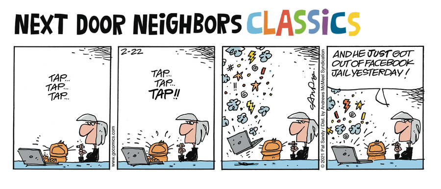 Next Door Neighbors by Pat Sandy on Sat, 24 May 2025