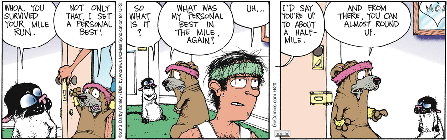 Get Fuzzy by Darby Conley on Fri, 20 Jun 2025