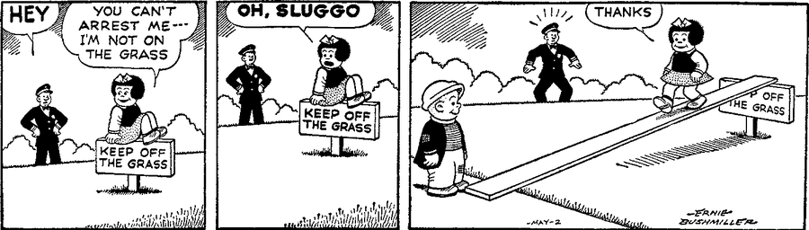 Nancy Classics by Ernie Bushmiller on Wed, 04 Jun 2025