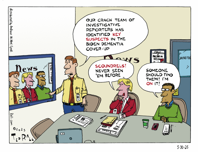 Ted Rall by Ted Rall on Fri, 30 May 2025