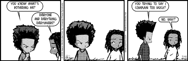 The Boondocks by Aaron McGruder on Mon, 28 Apr 2025