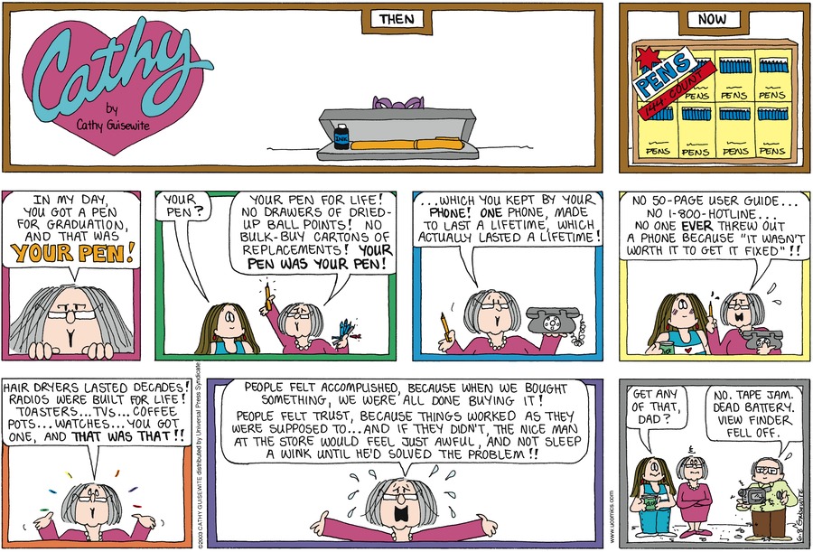 Cathy by Cathy Guisewite on Sun, 08 Jun 2025