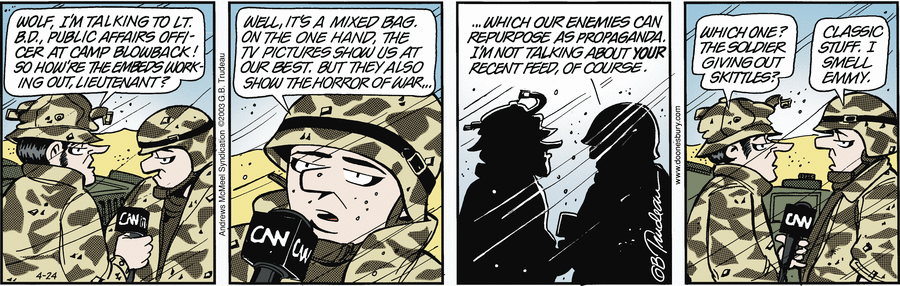 Doonesbury by Garry Trudeau on Thu, 24 Apr 2025