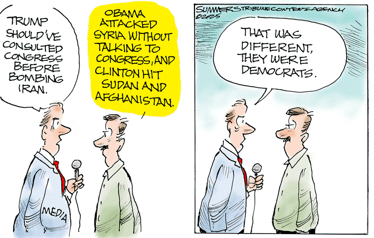 Think Toon by Dana Summers
 
	