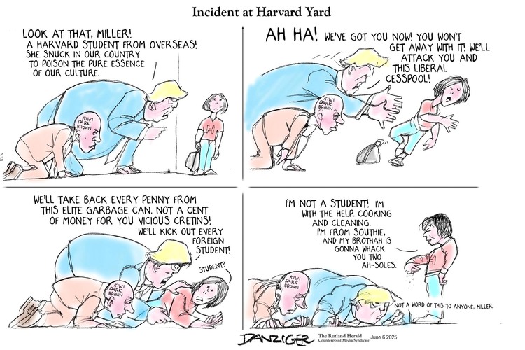 Jeff Danziger by Jeff Danziger on Fri, 06 Jun 2025