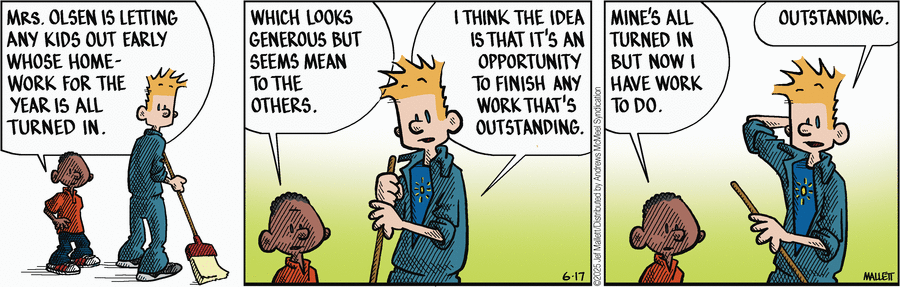Frazz by Jef Mallett on Tue, 17 Jun 2025