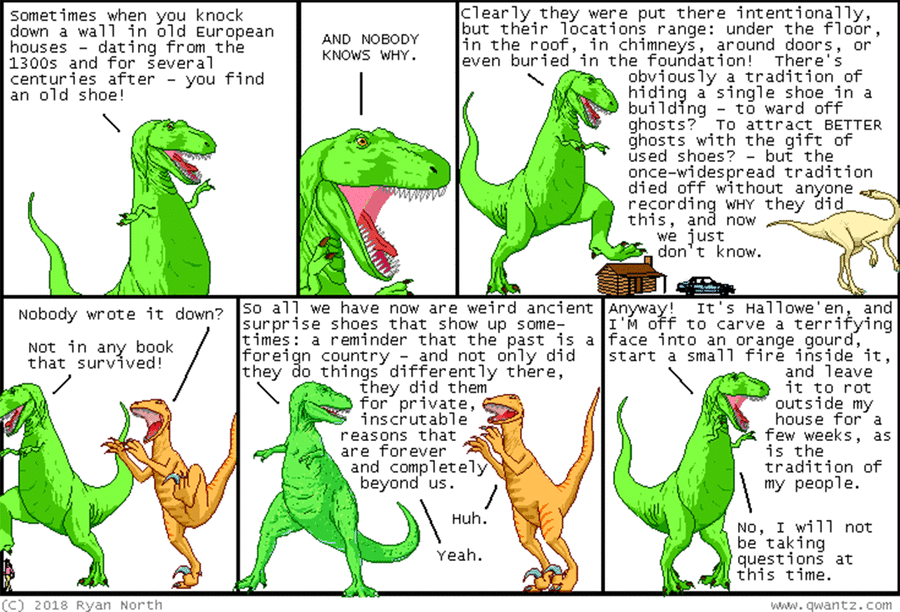 Dinosaur Comics by Ryan North on Thu, 24 Apr 2025