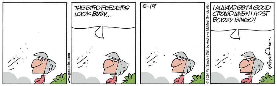 Next Door Neighbors by Pat Sandy on Mon, 19 May 2025