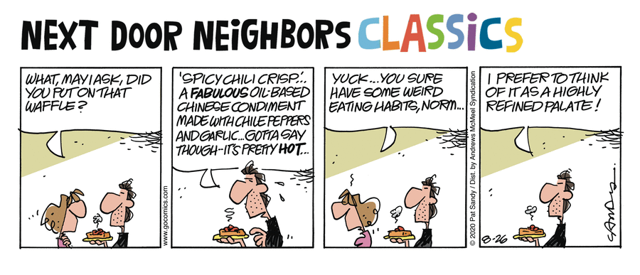 Next Door Neighbors by Pat Sandy on Sat, 21 Jun 2025