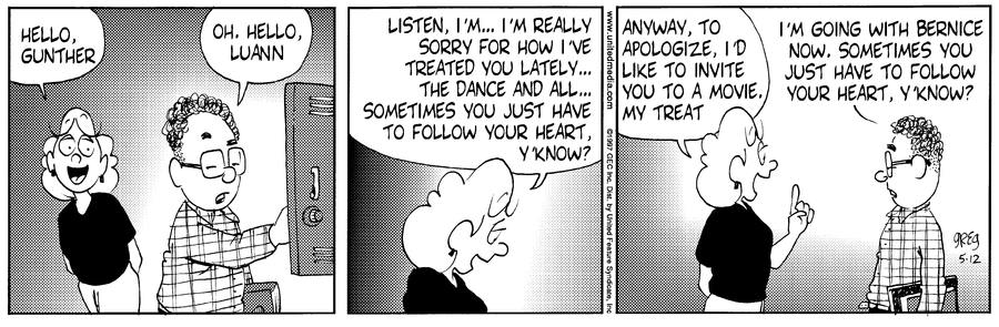 Luann Againn by Greg Evans on Mon, 12 May 2025
