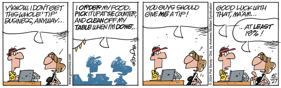Next Door Neighbors by Pat Sandy on Tue, 27 May 2025