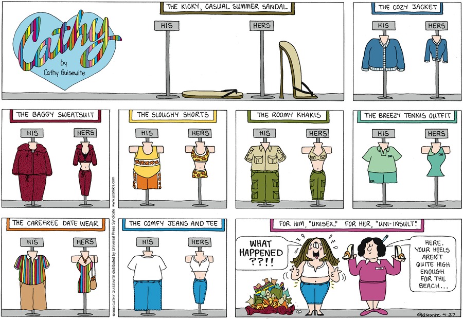 Cathy by Cathy Guisewite on Sun, 27 Apr 2025