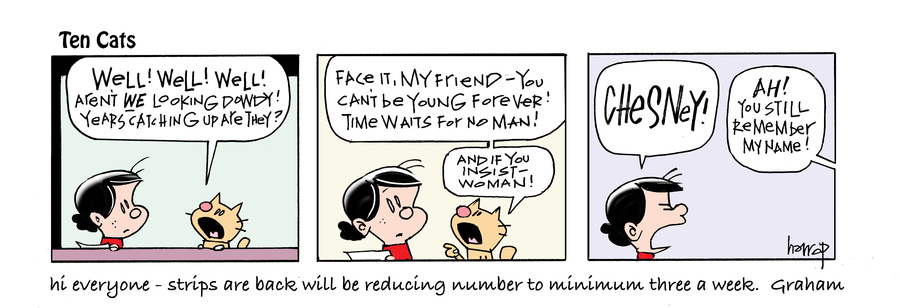 Ten Cats by Graham Harrop on Tue, 29 Apr 2025