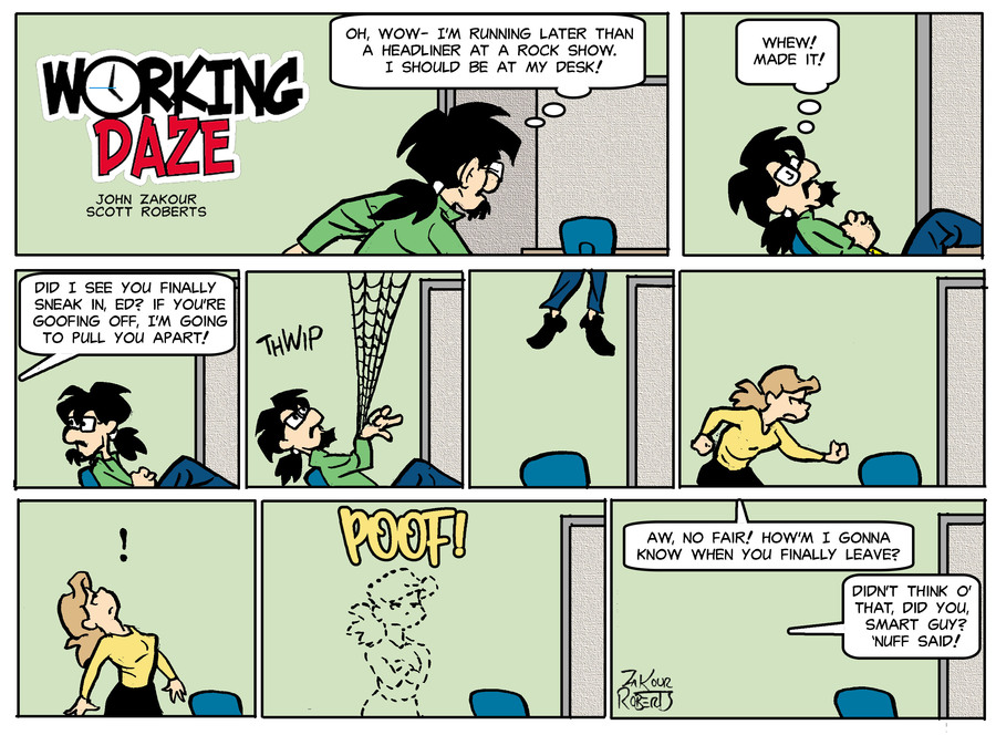 Working Daze by John Zakour and Scott Roberts on Sun, 22 Jun 2025