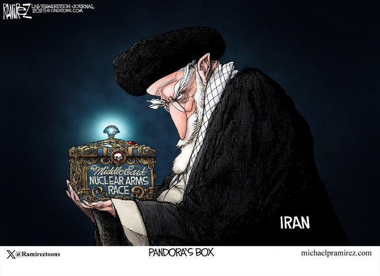 Michael Ramirez by Michael Ramirez on Mon, 16 Jun 2025