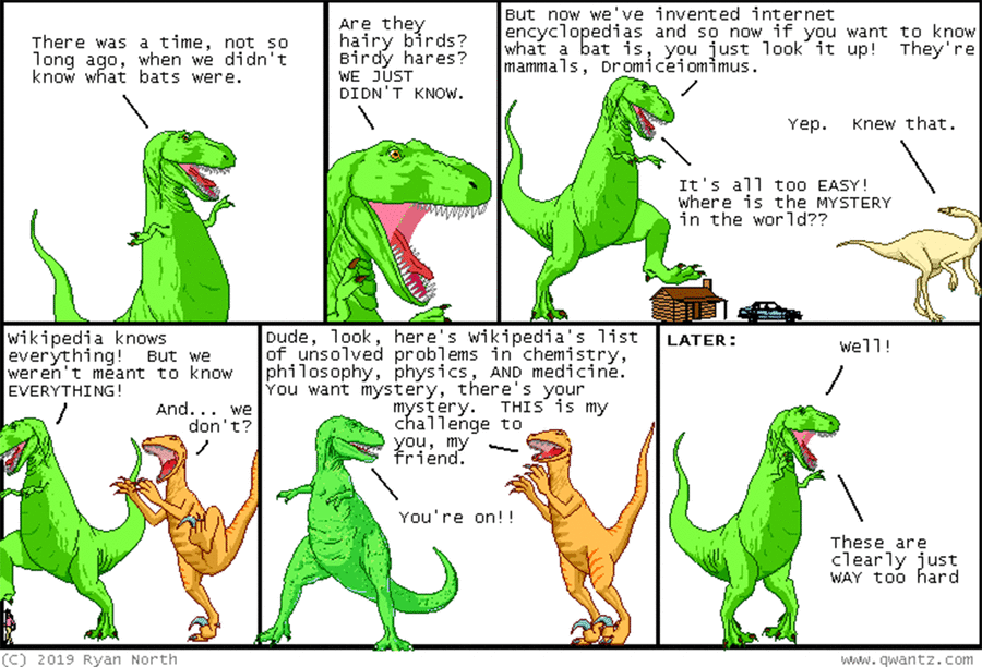 Dinosaur Comics by Ryan North on Fri, 20 Jun 2025