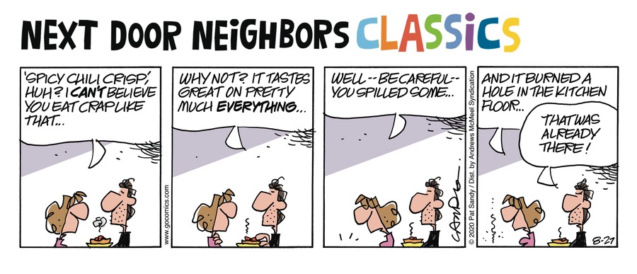 Next Door Neighbors by Pat Sandy on Sun, 22 Jun 2025