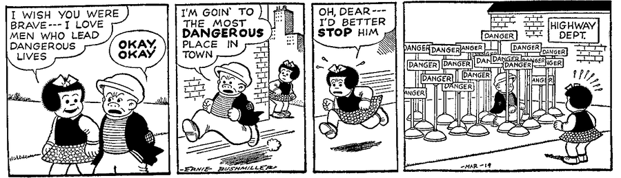 Nancy Classics by Ernie Bushmiller on Mon, 14 Apr 2025