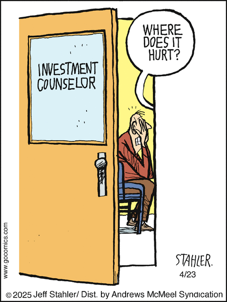 Moderately Confused by Jeff Stahler  on Wed, 23 Apr 2025