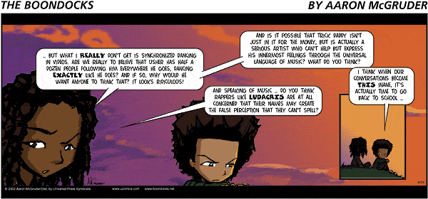 The Boondocks by Aaron McGruder on Sun, 08 Jun 2025